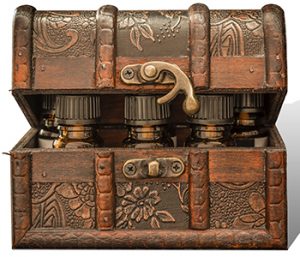 Dark Storage Container for Essential Oils