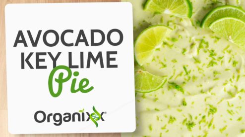 Delicious Avocado Key Lime Pie