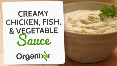 Creamy Chicken, Fish, and Vegetable Sauce