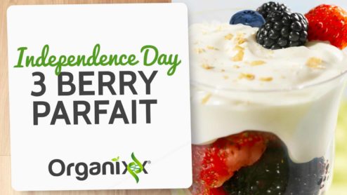 Independence Day Three Berry Parfait