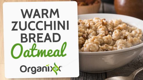 Gluten-Free & Vegan Zucchini Bread Oatmeal