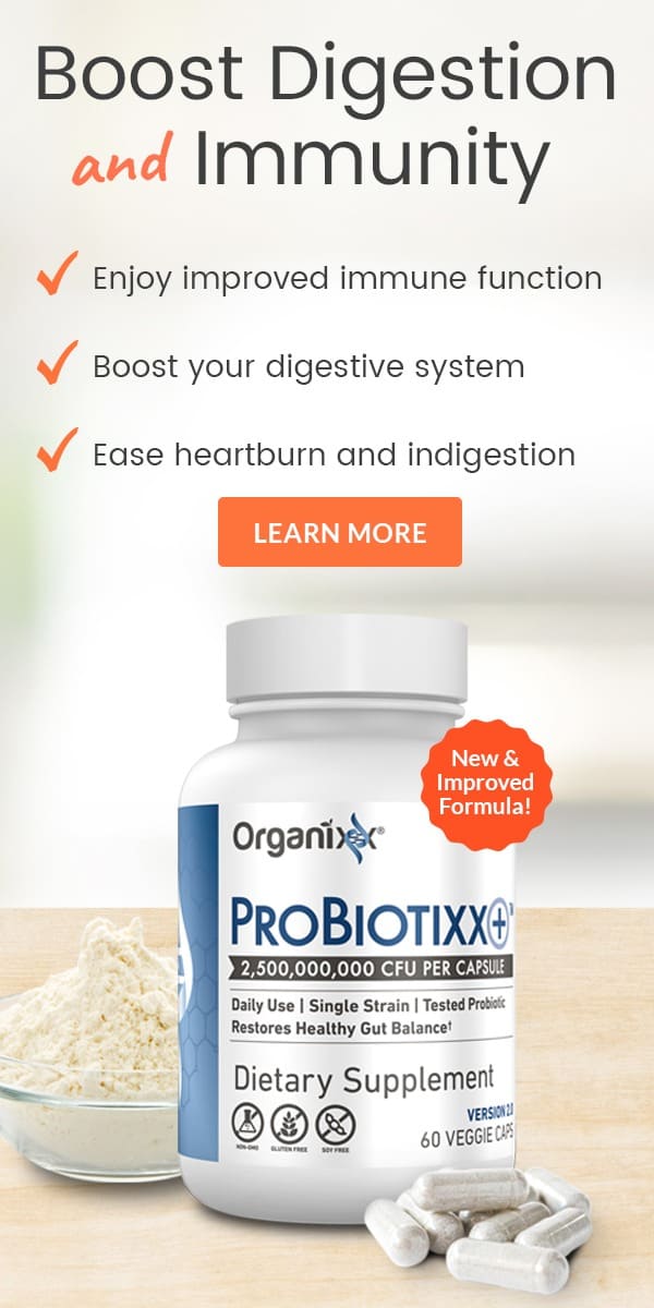 Organixx's ProBiotixx+