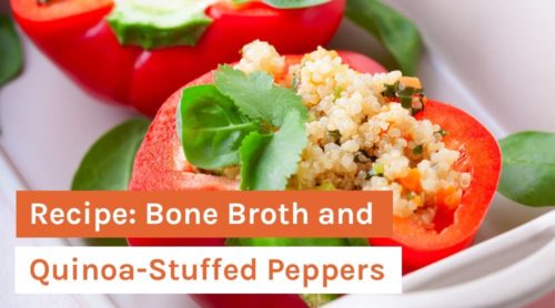 Recipe: Bone Broth and Quinoa-Stuffed Peppers
