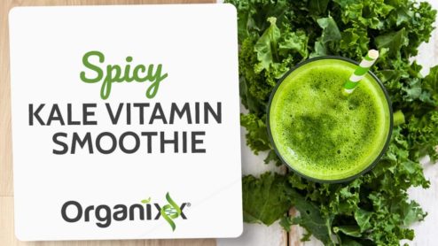 Spicy Kale Vitamin Smoothie