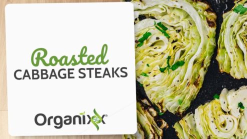 Roasted Parmesan Cabbage Steaks