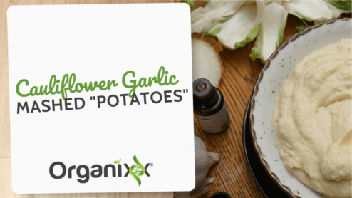 Cauliflower Garlic Mashed "Potatoes"