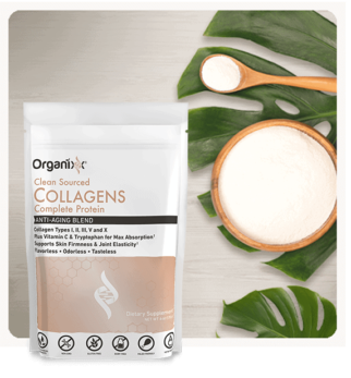 Powerful Anti-Aging Complete Protein Supplement Reduces Appearance of Fine Lines & Wrinkles, Eases Joint Discomfort