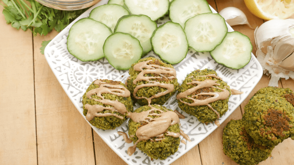 Spinach Curry Falafels Organixx