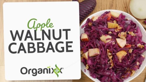Apple Walnut Cabbage