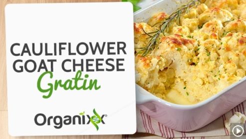 Cauliflower Goat Cheese Gratin