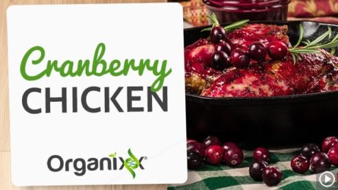 Cranberry Balsamic Roasted Chicken