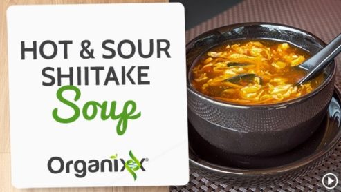 Hot & Sour Shiitake Soup