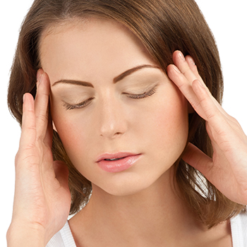 Rub a few diluted drops of peppermint oil directly on your temples