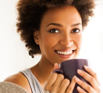 Woman Drinking Coffee